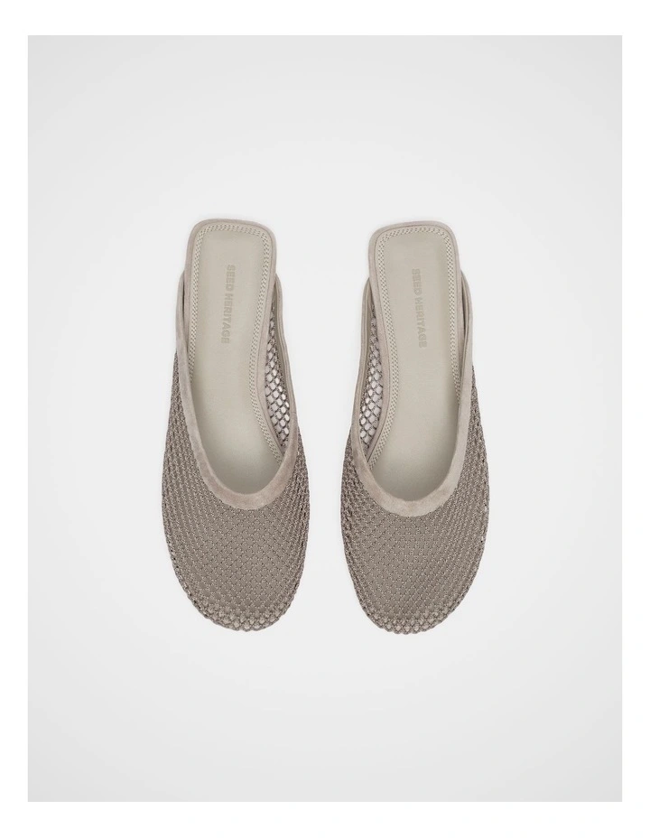 Marley Mesh Mule in Fawn image 4