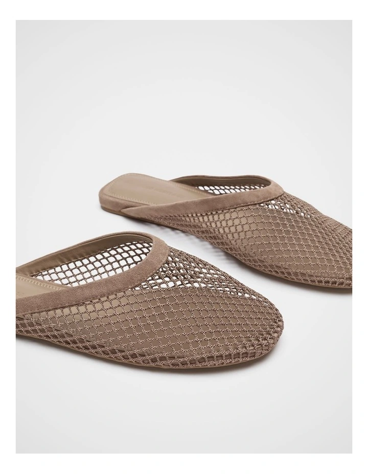Marley Mesh Mule in Mink image 3