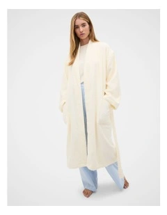 Textured Robe in Coconut Cream