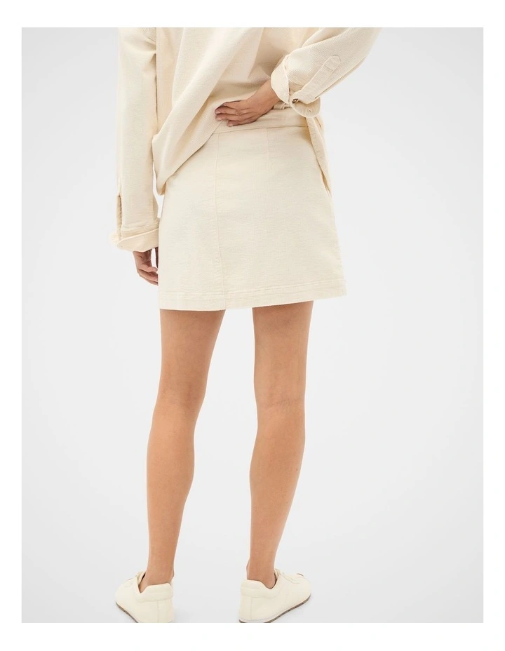 Corduroy Mini Skirt image 2