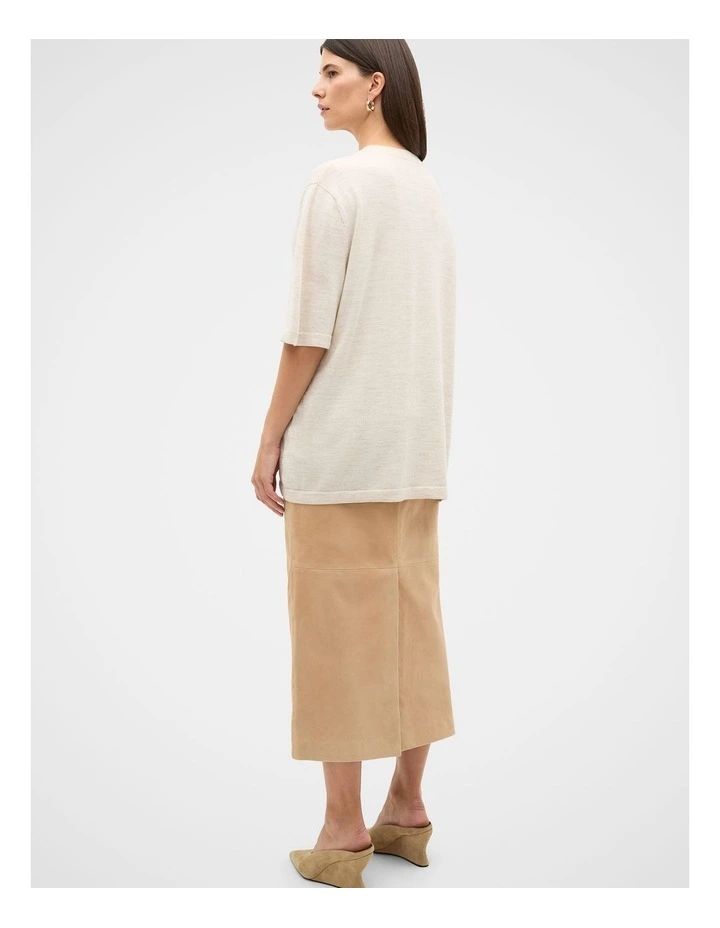 Australian Merino Oversized Tee image 2