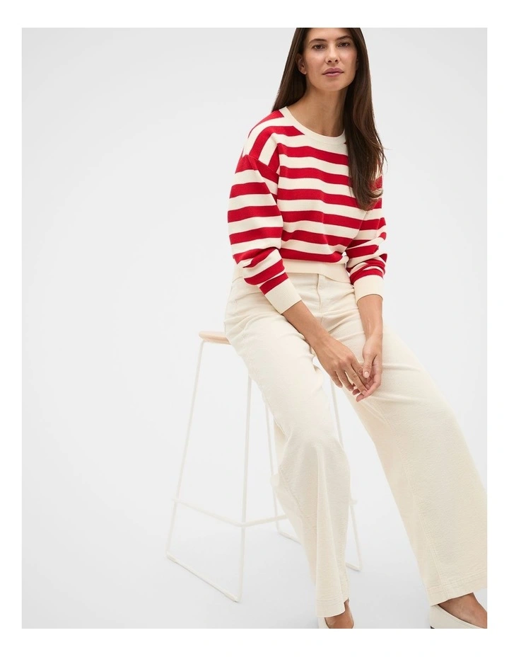 Textured Stripe Knit image 3