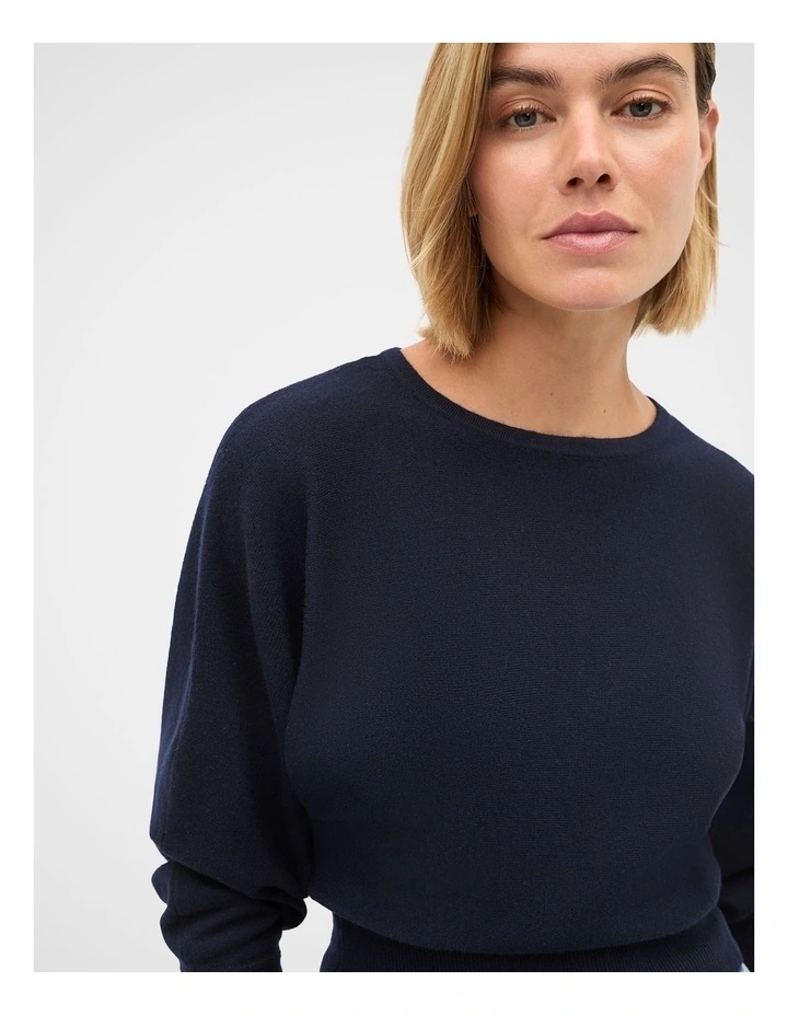 Batwing Knit Top image 3