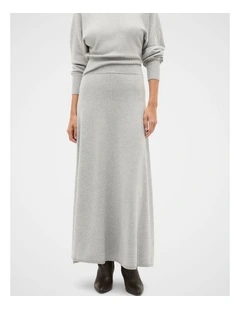 Knitted Maxi Skirt