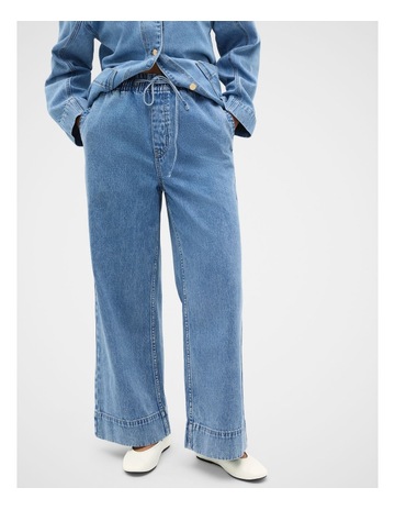 Mist Blue Denim colour