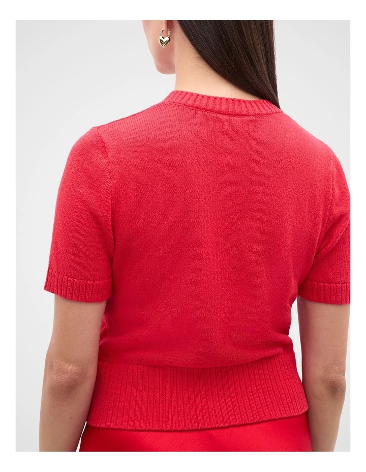 Textured Cotton Blend Cardigan image 2