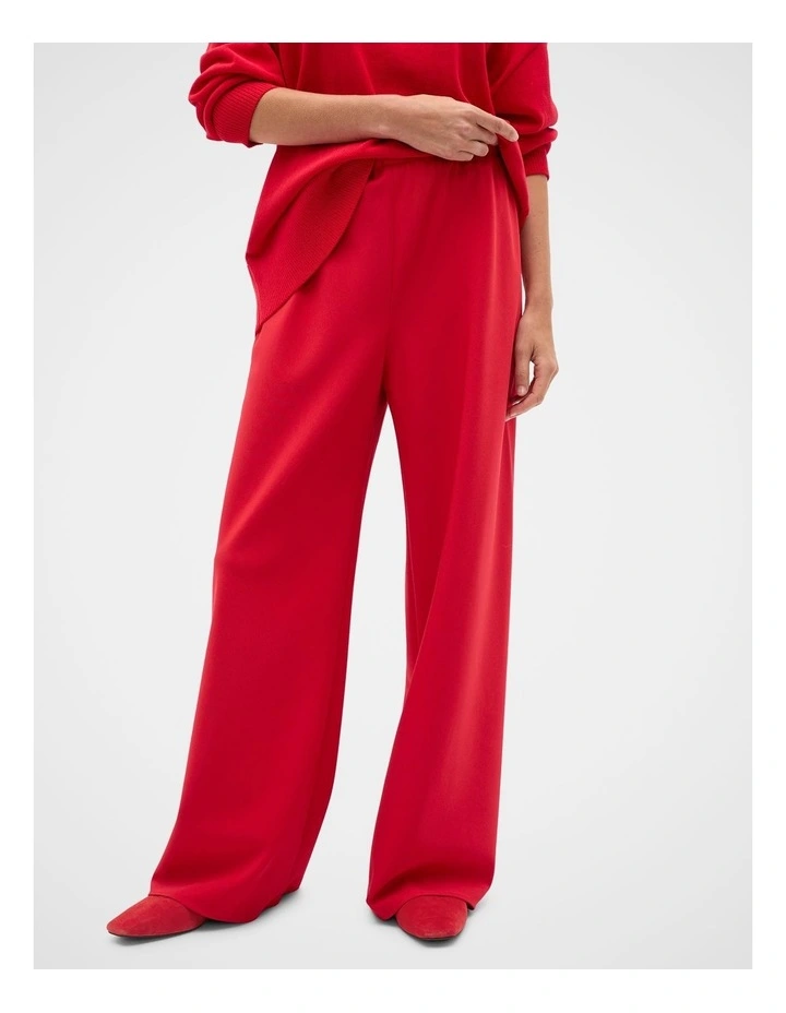 Easy Wide Leg Pant in Poppy image 1