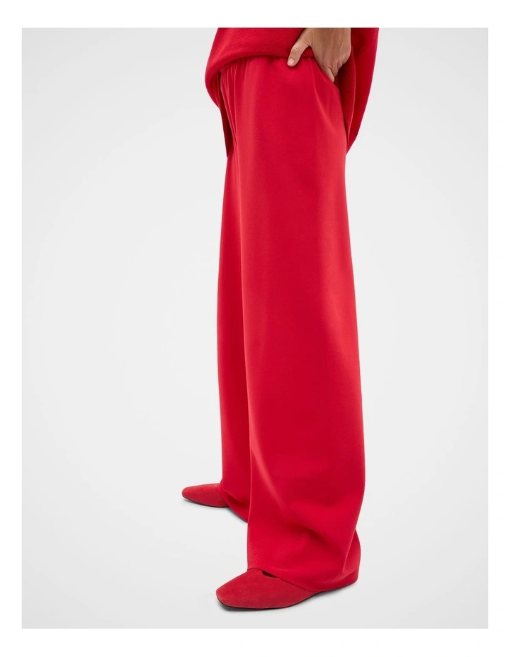 Easy Wide Leg Pant in Poppy image 3