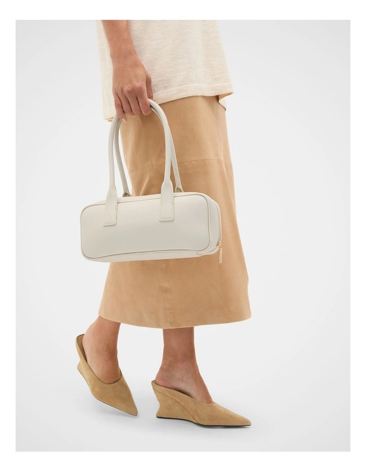 Everyday Shoulder Bag in Cream image 2