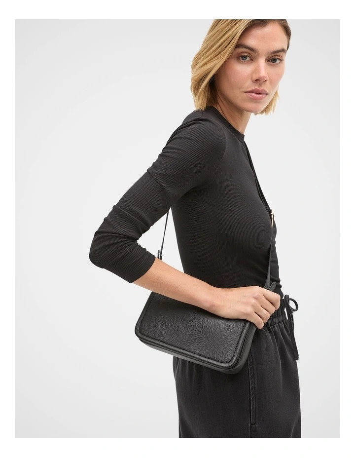 Mini Crossbody Bag in Black image 2