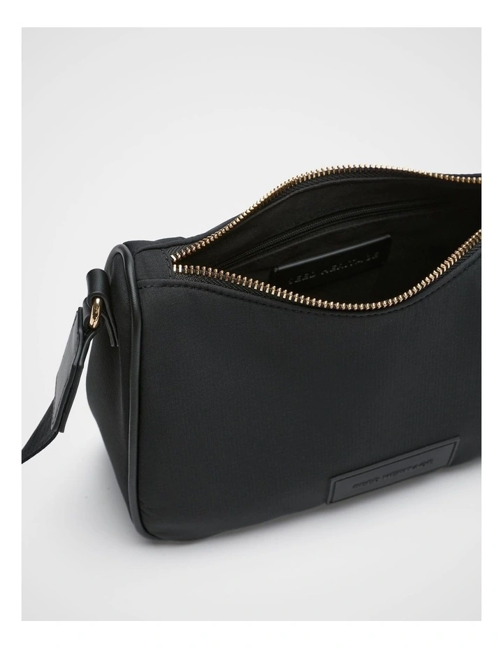 Tech Essential Crossbody Bag in Black image 4