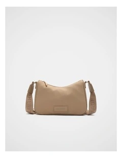 Tech Essential Crossbody Bag in Sandstone