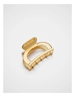 Arch Metal Hair Claw in Gold