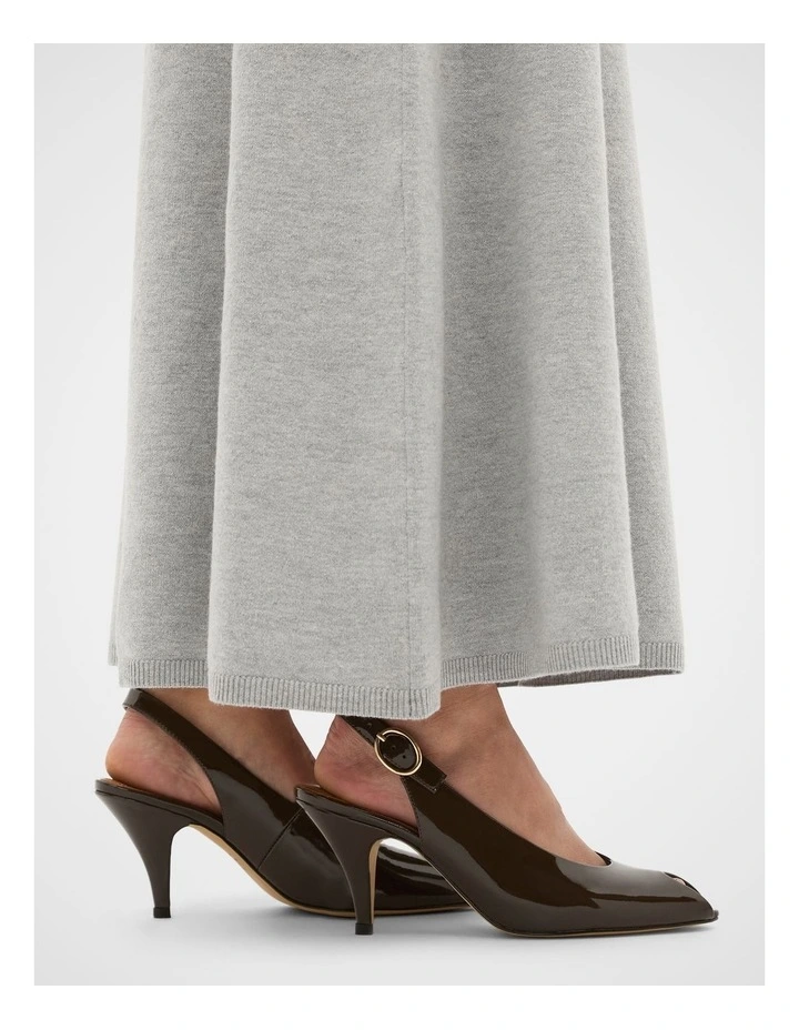 Emery Peep Toe Heel in Chocolate image 2