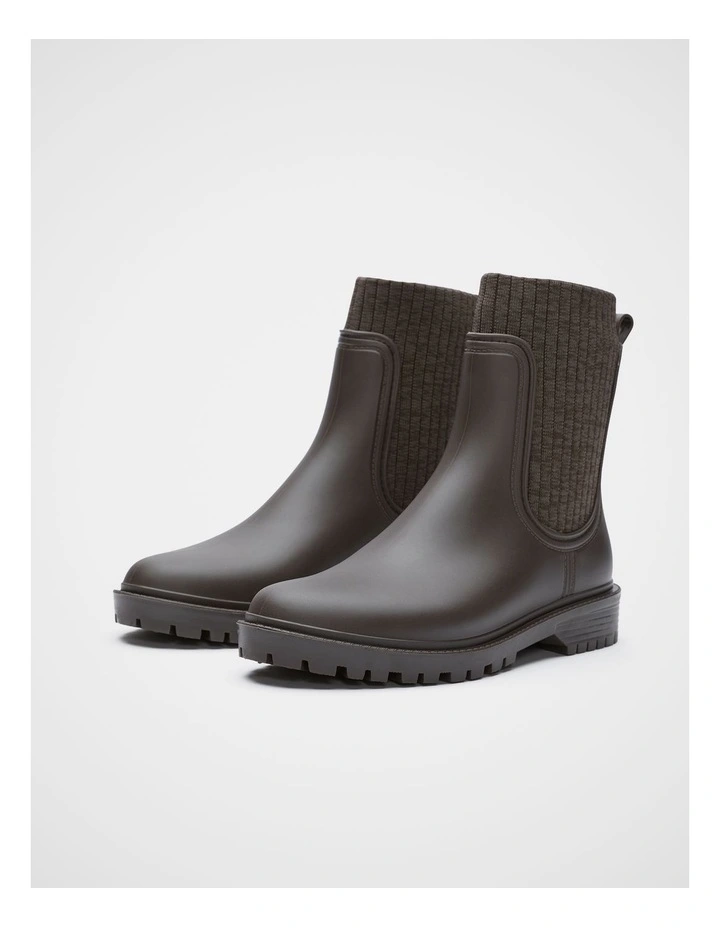 Alannah Rainboot in Chocolate image 4