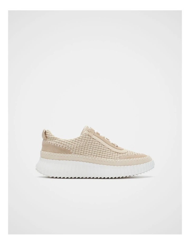Bree Knit Sneaker in Oat image 1