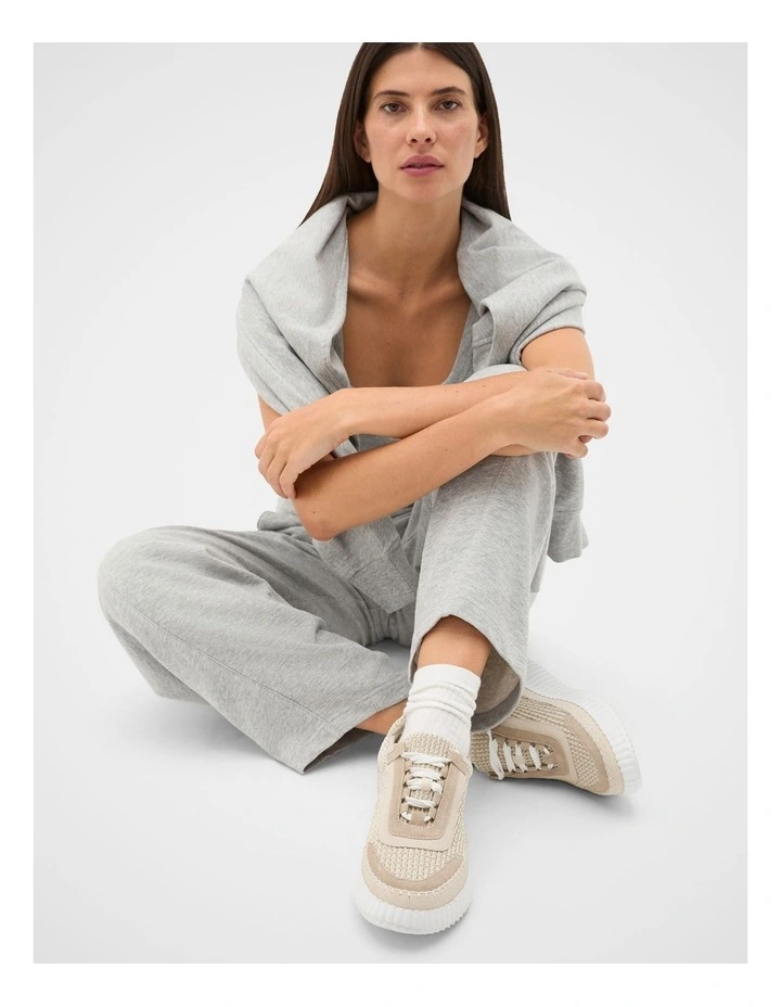 Bree Knit Sneaker in Oat image 2