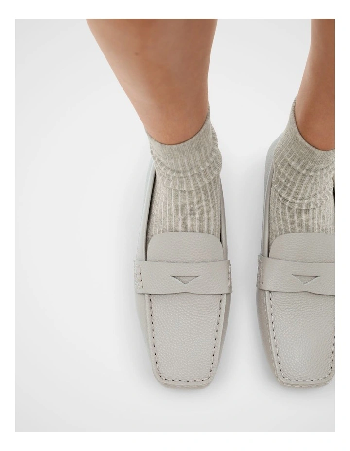 Jade Loafer in Pale Slate Grey image 2