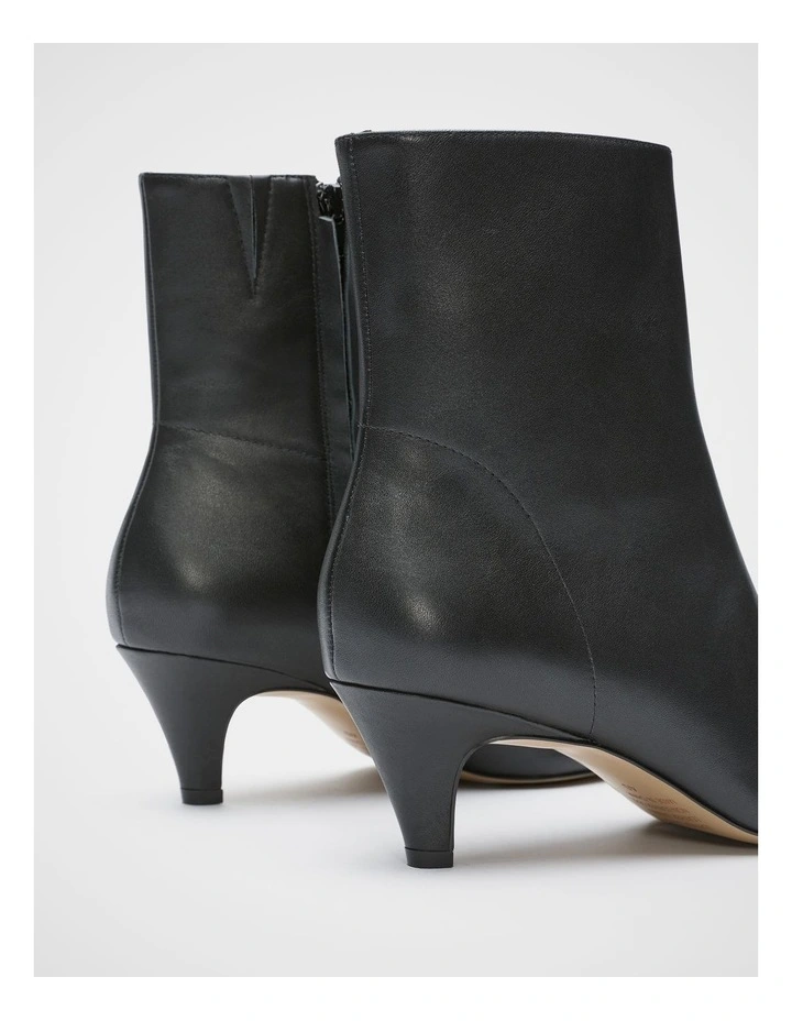 Noah Ankle Boot in Black image 3