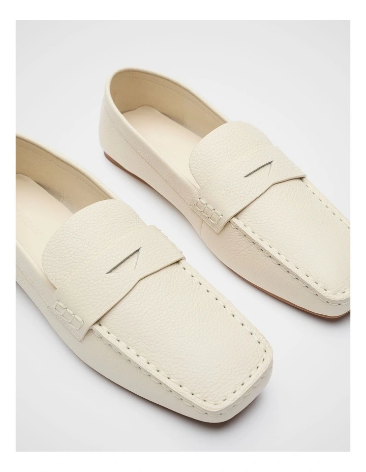 Jade Loafer in Cream image 3