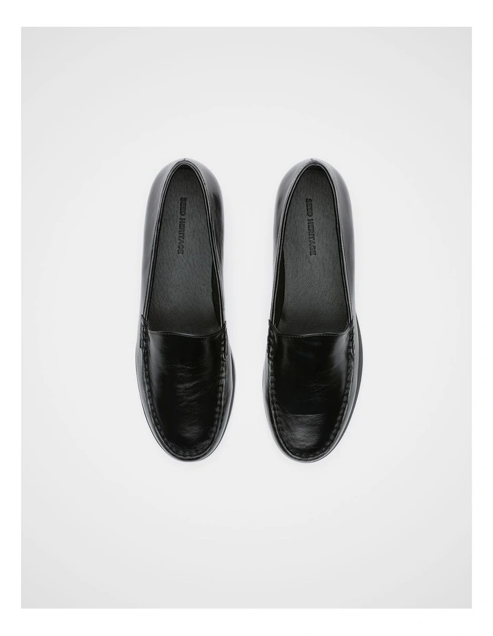 Nella Loafer in Hi Shine Black image 4