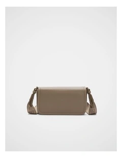 Mini Crossbody Bag in Dark Cashew