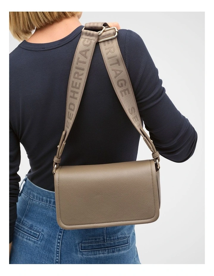 Mini Crossbody Bag in Dark Cashew image 2