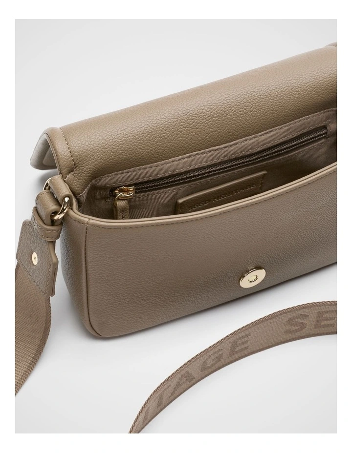 Mini Crossbody Bag in Dark Cashew image 4