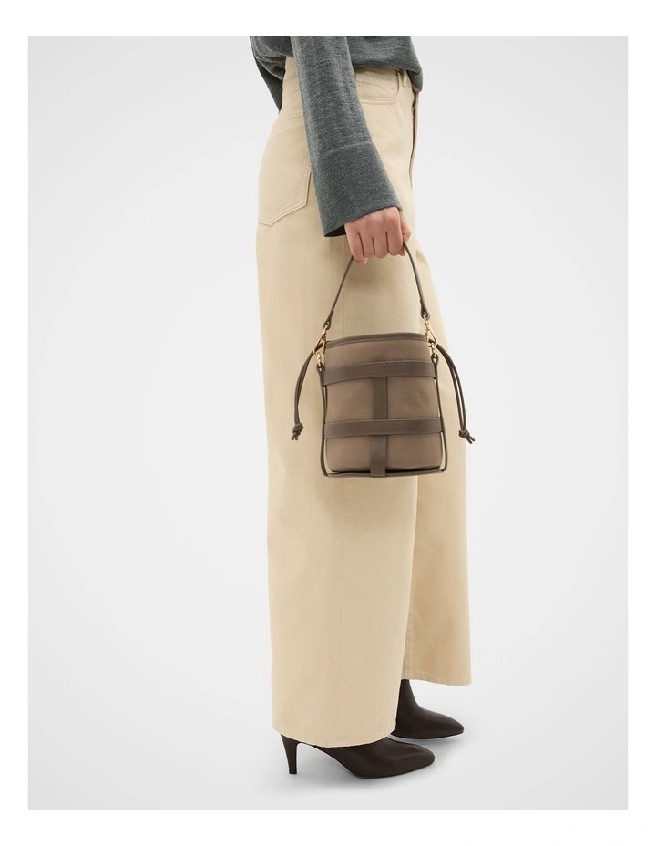 Overdyed Palazzo Jean in Vanilla Cream image 3