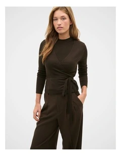 Merino Ballet Knit in Coffee Bean