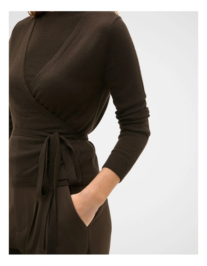 Merino Ballet Knit in Coffee Bean image 4