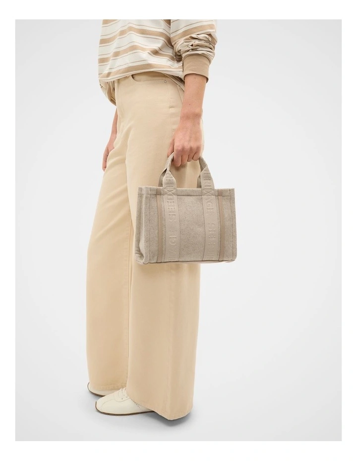 Felt Mini Tote in Sandstone image 2