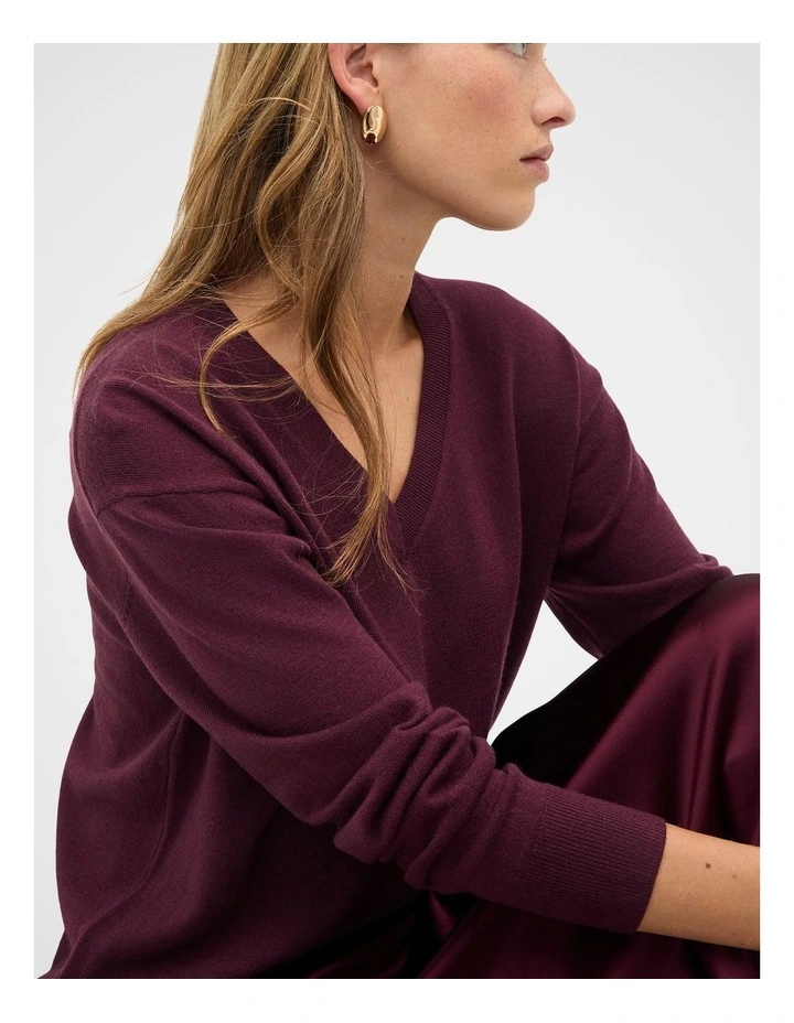 Molten Stud Earring in Gold image 2