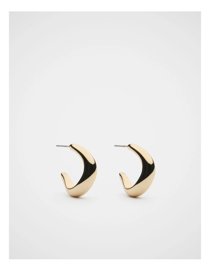 Molten Hoop in Gold image 1