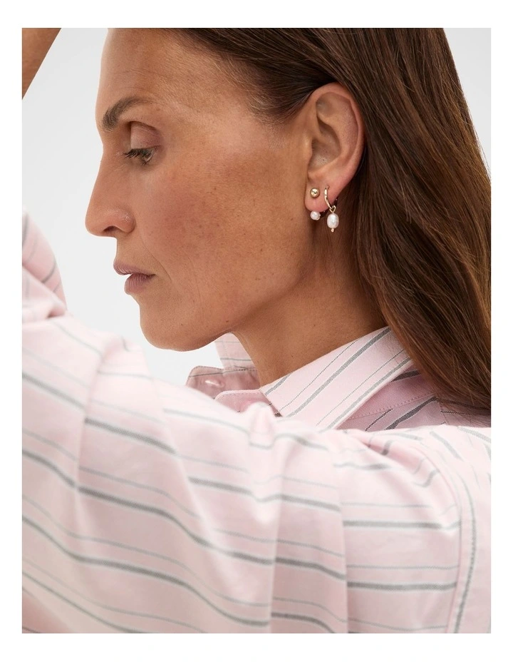 Pearl Ear Pack in Gold image 2