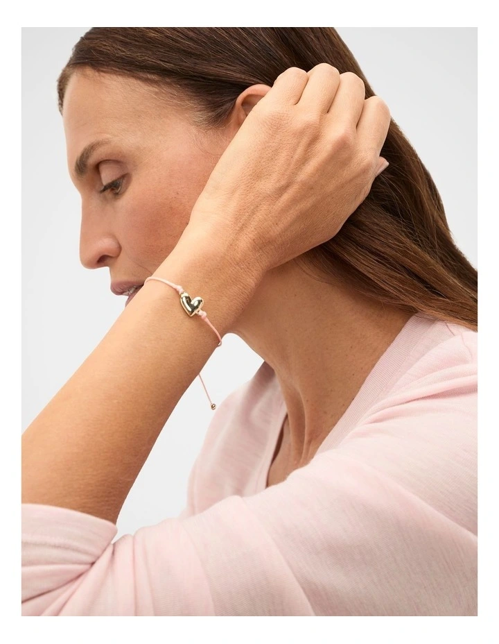 Adjustable String Bracelet - HEART image 2