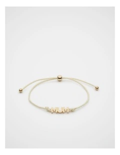 Adjustable String Bracelet - MUM