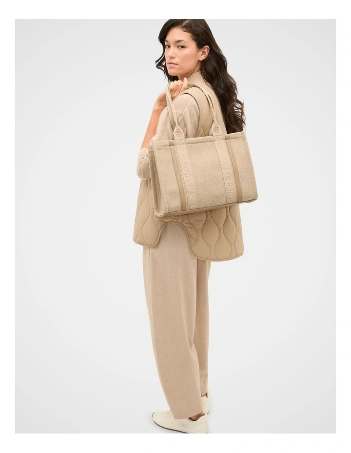 Felt Tote in Sandstone image 2