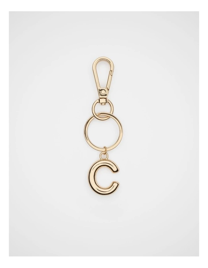 Gold Initial Keying in C image 1