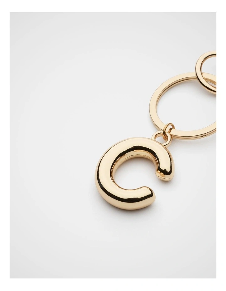 Gold Initial Keying in C image 2