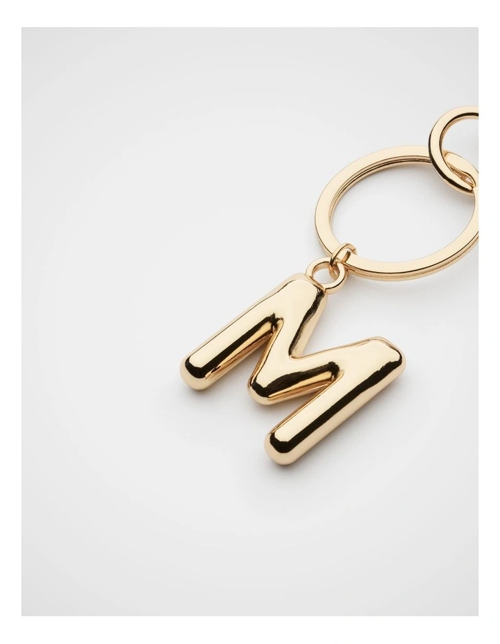 Gold Initial Keying - M image 2