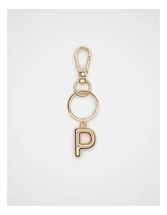 Gold Initial Keying - P