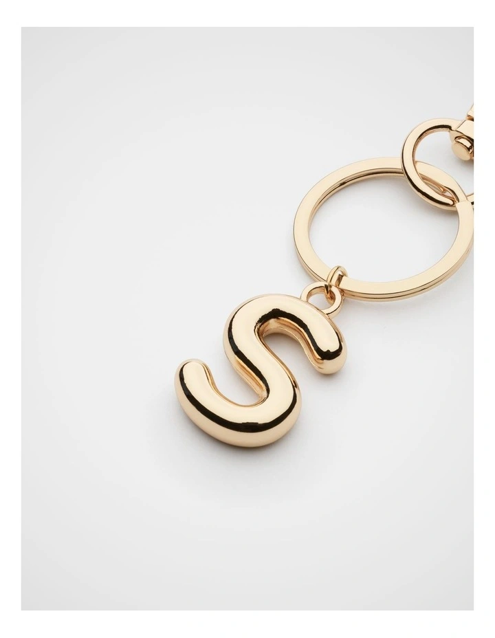 Gold Initial Keying - S image 2