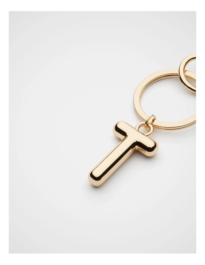 Gold Initial Keying - T image 2