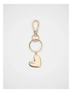Gold Initial Keying - HEART