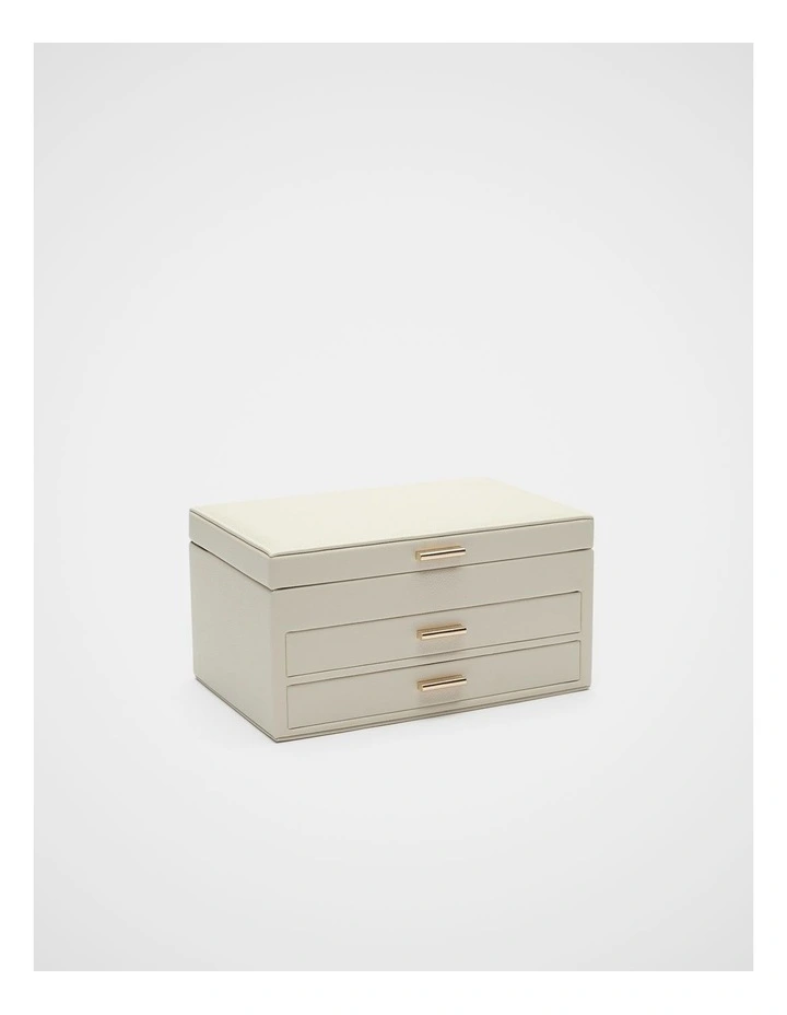 Jewellery Box in Cream image 1