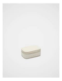 Mini Jewellery Case in Cream