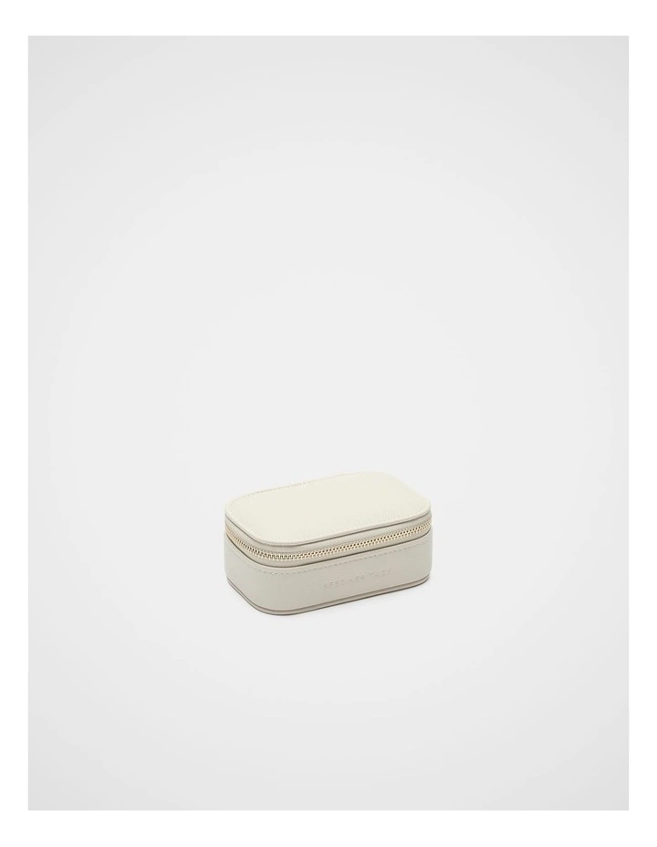 Mini Jewellery Case in Cream image 1