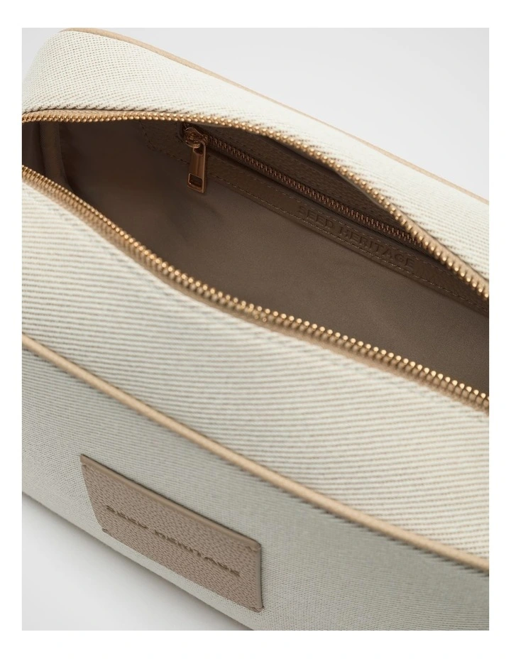 Cosmetic Bag in Sandstone image 2
