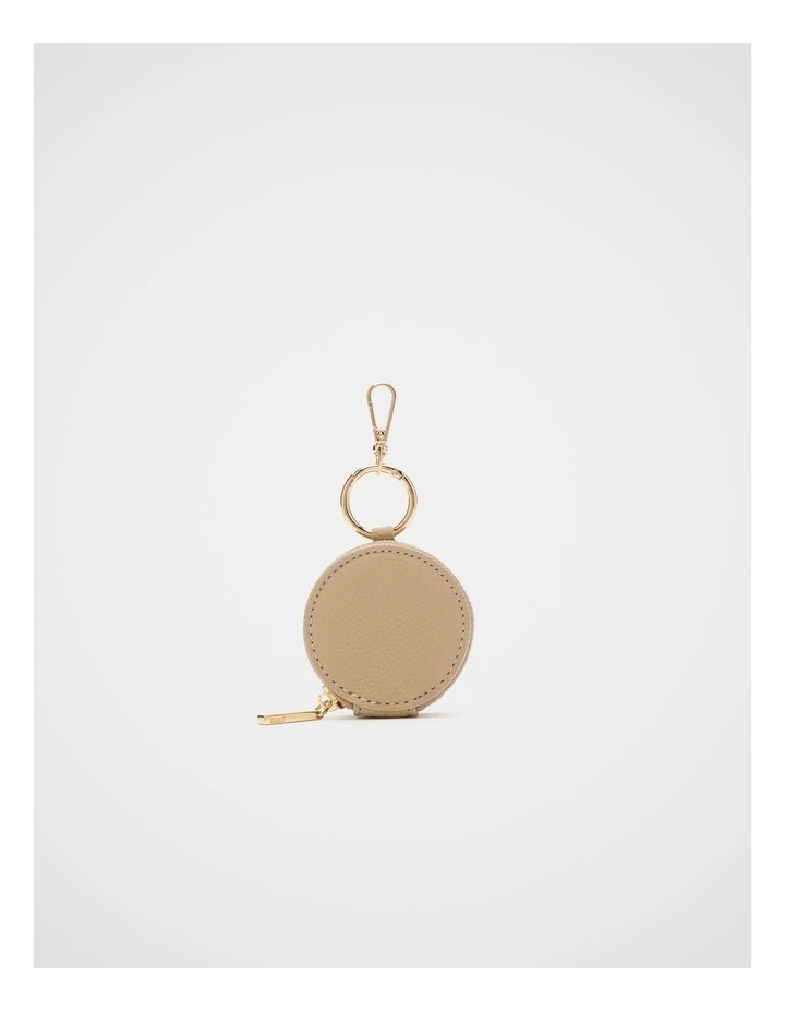 Zip Around Keyring in Sandstone image 1